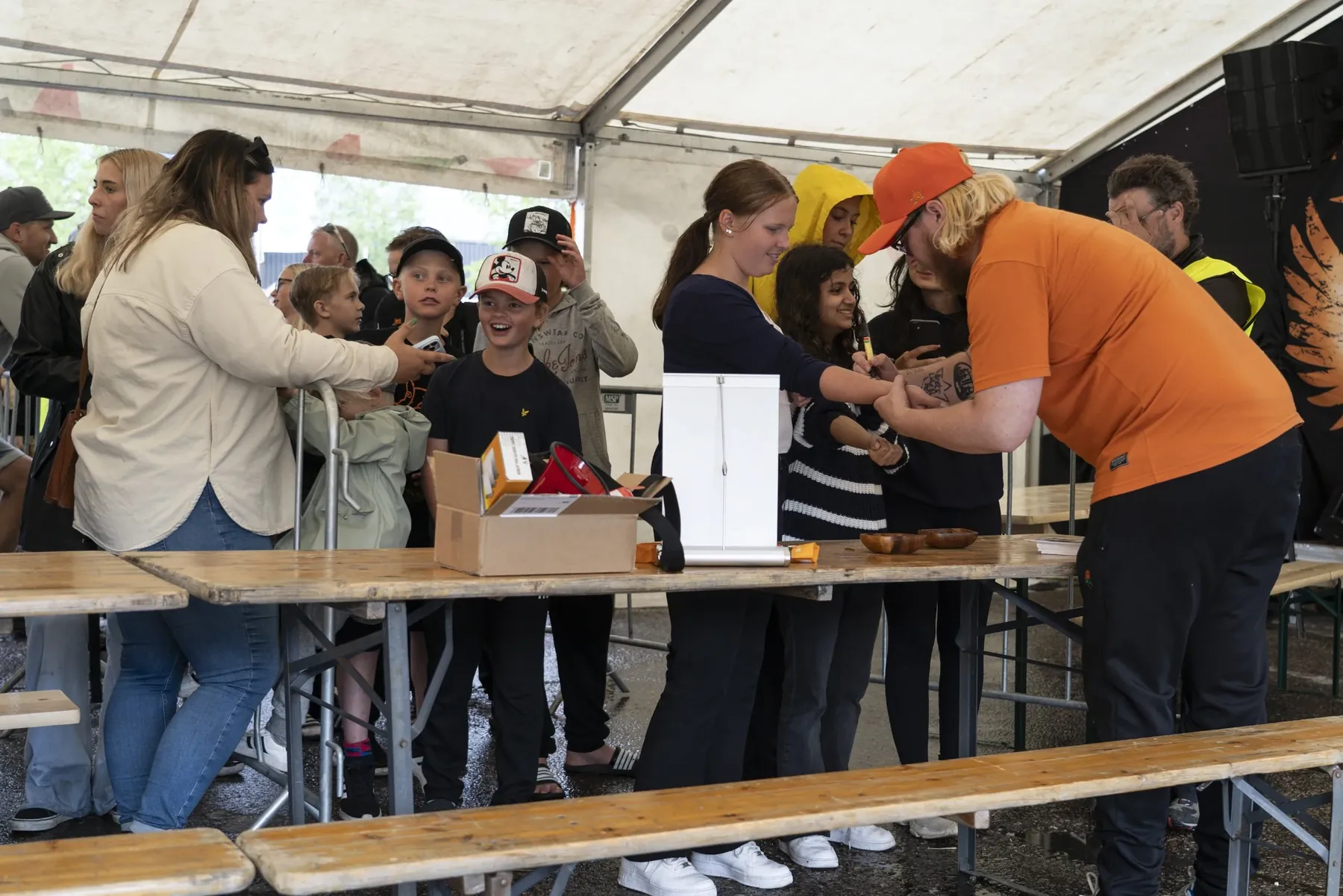 Publik vid ett evenemang