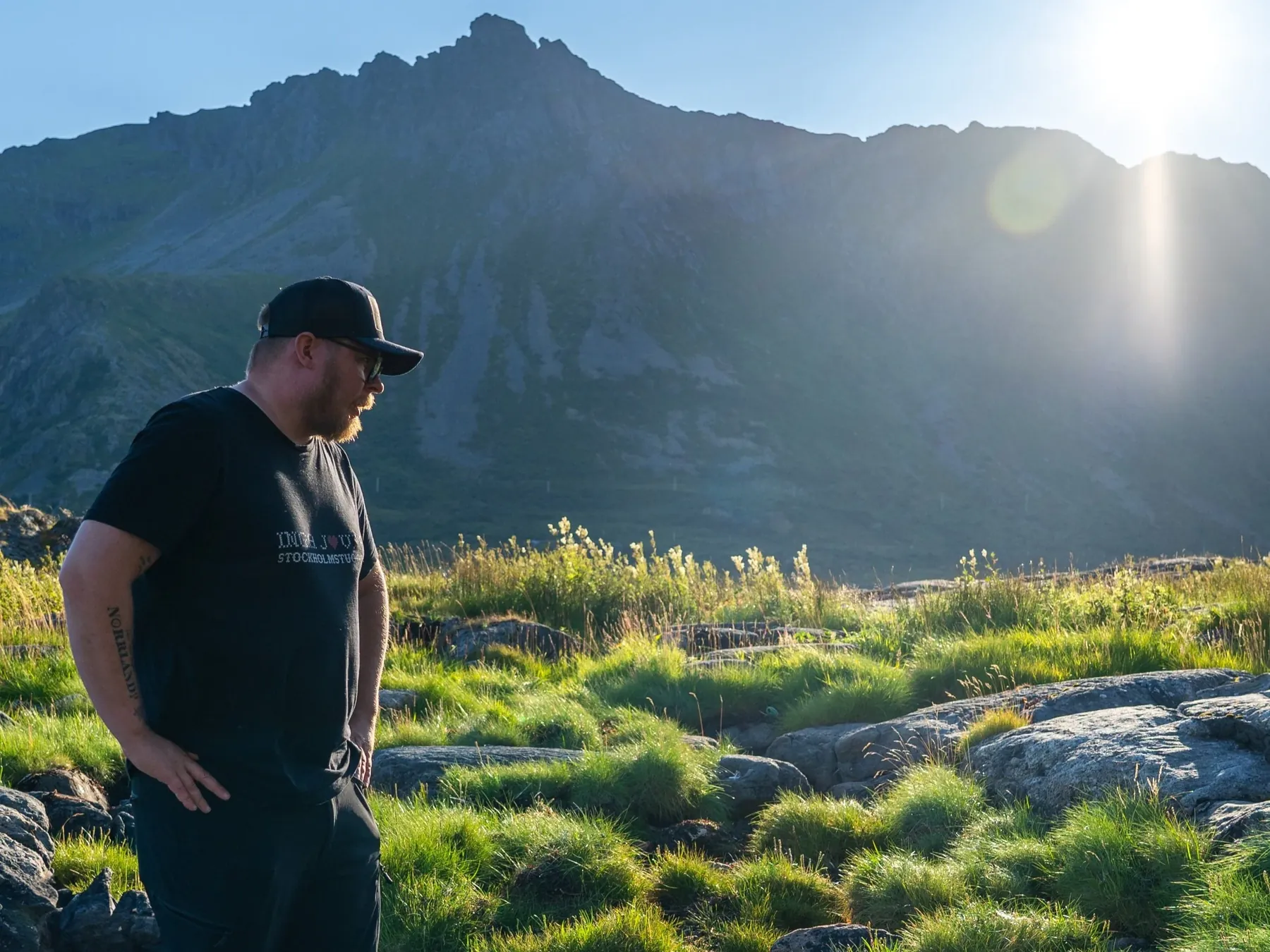 Pontus Johansson i fjällandskap